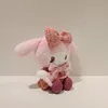 Vente en gros 2024 Nouveau dessin animé animé 20CM jouet en peluche mignon Kuromi Kawaii mélodie cannelle poupée couple oreiller voiture monté accessoires chambre décoration enfant cadeau