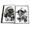 ATOMUS Selected Skull Tattoo Books Design A4 Sketch Flash Book Art Painting Reference For Supplies 240318