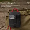 Survival Outdoor EHBO-kit Tactische Molle Tas Militaire EDC Heuptas Jacht Camping Klimmen Noodoverlevingstas