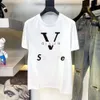 Maglietta di moda polo maglietta a maniche corte di marca italiana camicia di design lvse magliette larghe uomo donna abbigliamento hip-hop abbigliamento uomo di lusso felpa top