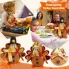 Party Decoration Love Sculptures Clear Ornament Bulbs Sill Window Day Doll Maple Thanksgiving Leaf Turkey Sunflower