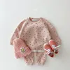 Clothing Sets Spring Toddler Kids Waffle Cotton Clothes Set Many Fruits Print Sweatshirt Casual Pants 2pcs Boys Suit Baby Girl Outfits