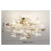 Plafondlampen SOURA Nordic Lampen Creatieve Ginkgo Biloba Armaturen LED-verlichting Decoratief voor thuisgang