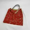 Designer tassen voor vrouwen opruiming verkoop originele lingge tas kan luxe blokkeren 6x6 enkele schouderhandtas dames tote geometrische Japanse vouwing