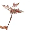Flores decorativas planta simulada obregonia denegrii nandina domestica árvores artificiais bonsai variedade aleatória sem vaso de flores