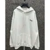 디자이너 스웨터 패션 하이 홈 Balencigs Mens Mensies Hoodie Cola 버전 남성 자수 파리 클래식 느슨한 후드 부부 Fi Dlog