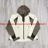 Men's Jackets GRAILZ Patchwork Windproof Hood Zippered Trench Coat Men Women 1:1 Quality Apricot Suit Overcoat Jacket