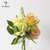 Wedding Flowers Lovegrace Bouquet For Bridesmaids Bridal Bouquets Silk Artificial Flower Roses Hydrangea