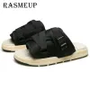 Сандалии Rasmeup Men Summer Men Slippers Пара модные пара скользкие скольз