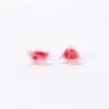 Stud Earrings Ruifan Cute Asymmetrical Silica Gel Red Watermelon Pure 925 Sterling Silver For Women Girls Fine Jewelry YEA363