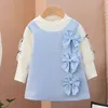 Childrens clothing lace puff sleeves princess clothing wedding party clothing childrens clothing childrens clothing childrens clothing 240402