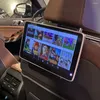 Развлечения на заднем сиденье для F10 F11 F01 F02 F03 F15 F16 Wi-Fi автомобильный видео ТВ-экран Android 12,0 система подголовник с монитором