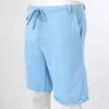 Men's Shorts Mens Shorts 2023 New Mens Imitation Cotton Linen Shorts Summer Breathable Shorts Solid Color Linen Mens Fitness Street ClothingC240402