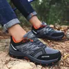 Fitness Shoes Men Hiking High Quality Sneakers Autumn Winter Trekking Mountain Climbing Athletic Outdoor Walking Sport