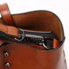 Waxing Leder-Beuteltasche, einfache Handtasche mit doppeltem Riemen, Umhängetaschen für Damen, Allzweck-Einkaufstasche, Bolsa feminina 240311