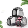 حاملات Cat Pet Carrier Dogs Cogs Space حقيبة كبيرة من السعة خارج قابلة للطي قابلة للطي على ظهر حقيبة اليد