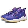 Chaussures de haute qualité Designer Basketball Chaussures Men Brand de panier violet basket