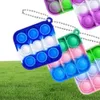 1248 pezzi Mini Pop Push Pack portachiavi Fidget Bulk Antiansia antistress Mano giocattoli Set per bambini Adulti Regali 2206237376474