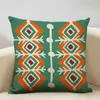 Pillow Beautiful Art Decor Linen Cover Ethnic Style Pillowcase Home Sofa Car Decoration 45x45cm Throw Case