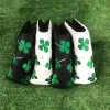 Aids Draagbare Deluxe Lederen Putter Cover Mallet Club Headcovers Sport Wit Groen Kruidnagelen Fit Alle Merken Clubs Drop Shipping