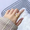 Cluster Rings 925 Sterling Silver Resizable Opening for Women Interwave Trendy Jewelry Stor justerbar antik Anillos