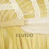 Wigs Ccutoo Synthetic Golden Wigs Namikaze Минато Короткие пушистые слоистые слоистые парики аниме Хэллоуин играют роль волосы + парик