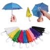 1 Set multiples Mini Creative Doll Umbrella 10 couleurs accessoires verts violets jaunes pour Barbie Doll Kids Toy