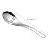 Spoons Stainless Steel Coffee Dessert Ice Cream Fruit Spoon Teaspoon Accessories Tableware Gift For Valentine's Day Dinnerware