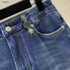 Brand Jeans Women Jean designer pants Fashion LOGO Mid-waist elasticity denims Pants woman denims trousers Micro-flared jeans Apr 02
