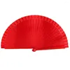 Decorative Figurines Handheld Fan Eco-friendly Folding Fine Texture Excellent Chinese Dance Party For