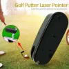 Pointeurs 1pc extérieur intelligent de golf putter laser pointeur de putriage correcteur améliorer l'outil de golf pratique entraîneur de golf accessoires