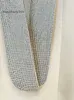 Costumes pour femmes à la mode, veste de styliste élégante, dos nu, diamants, col châle perlé, Blazer Long, 2024