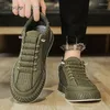 Casual Shoes Sneakers Mens Designer Board Fashion Microfiber Leather/Corduroy Upper Height Increased Flat Platform