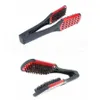 Brosses à cheveux Pro Coiffure Lisseur Céramique Lissage Double V Forme Peigne Pince Pas Mal Outils De Coiffage Peine En Forma De Pa Dhpsr