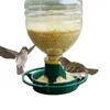 その他の鳥の供給屋外フィーダーオウムの屋外ハンギングプラスチック飼料ボウルオウムの鳩のペット屋内ボトルの口のドッキング耐久性
