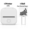 Mini Printer Portable Thermal Stickers Paper Bluetooth-compatible Wireless Pocket Home Picture Impresora Label Sticker