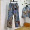 lvity 재킷 LVSE Topquality New Designer Highquality Denim Jacket Mens 재킷 디자이너 Top Mens Purple Jeans 자수 구멍 Floral Cotton Jacket Mens Windproo