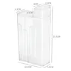 Storage Bottles Laundry Detergent Dispenser Transparent Visible Refillable Scale Lid Wash Powder Softener Box Bathroom Supplies