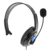 Casque de jeu PS4, commerce électronique, grand casque unilatéral, accessoires d'appel, téléphone portable, prise 3.5mm