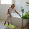 Maty do kąpieli premium tpe mata na czyste powierzchnie łazienka bez poślizgu z otworami drenażowymi mocne kubki ssące prysznic dom