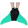 Accessoires Schwimmen Mermaid Tail Diving Foot Flippers Pool Training Tauchflößen Schnorcheln Kinder Erwachsene Kinder Wasser Sportflossen Ausrüstung