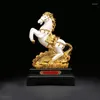 Figurines décoratives animaux cheval Statue résine Art Sculpture luxe maison salon bureau décoration le cadeau livraison gratuite