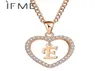 Hanger kettingen initiële e letter hart kristal cz hangers dames verklaring charmes goud zilveren kleur kraag choker sieraden cadeau527232379