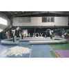 free air ship to door, outdoor activities 10x6m inflatable zorb ball go kart air track inflatable race track for sale