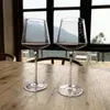 Şarap bardakları el yapımı kare bordo cam ins kristal goblet yaratıcı kişilik evi