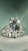 Victoria Weick Luxury Jewelry 925 Sterling Silver CZ Diamond White Topaz Wedding Engagement Band Heart Women Finger Ring Gift Size3728598