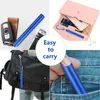 Drinking Straws Metal Straw Collapsible Reusable Portable Stainless Steel With Case And Brush For Travel Outdoor