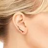 مقاطع أذن Zircon بسيطة وعصرية للنساء مقاطع ذات أجهزة مغطاة بالمجوهرات الشهيرة بالجملة