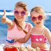 Outdoor Eyewear Kids Flower Shaped Sunglasses Cute Round Colorful For Toddler Girls Boys Party Favors