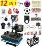 Printers 12 In 1 Combo Heat Press MachineSublimationHeat PressHeat Transfer Machine For MugCapTshirtPhone Casespenkeychain8285091